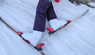 Lyžařská výprava: sjezdovali úplně všichni