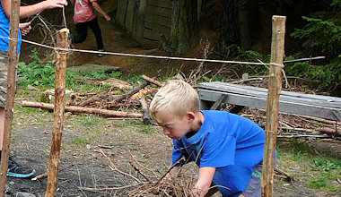 Přepálení provázku