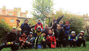 Sázení stromu a promítání